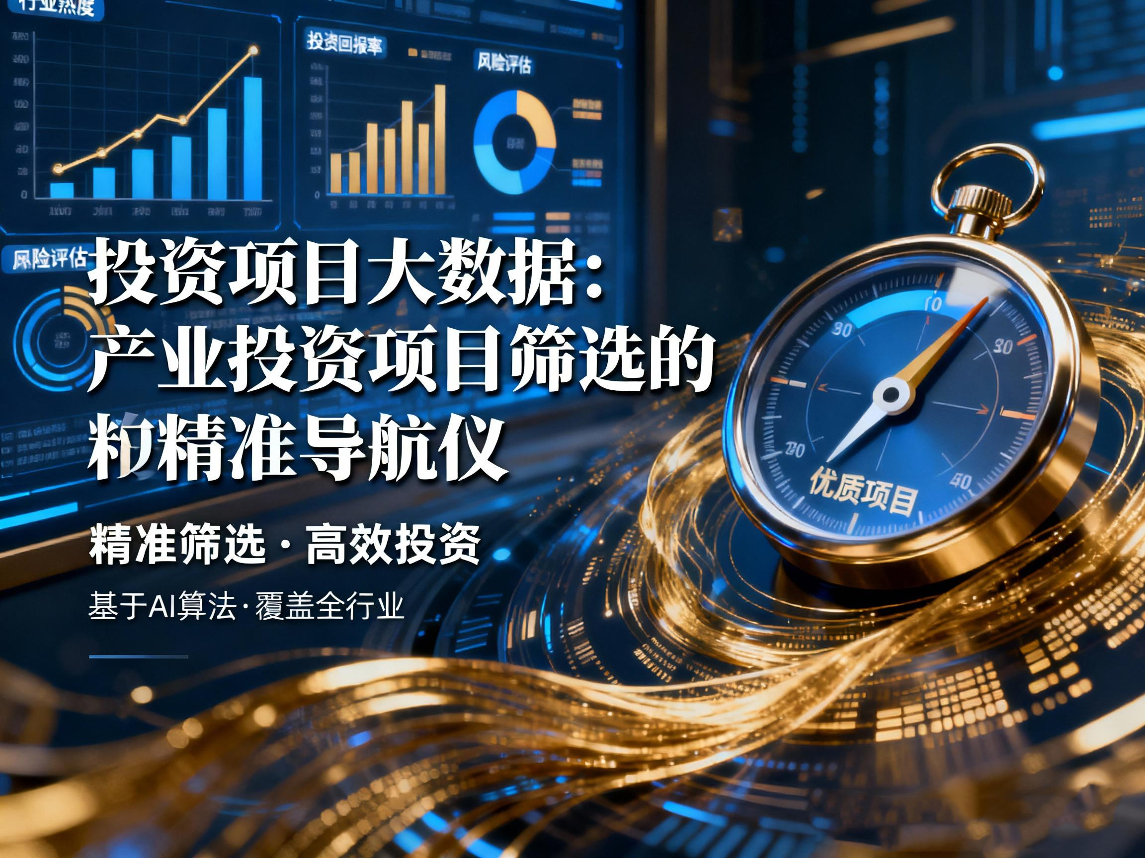 投资项目大数据：产业投资项目筛选的精准导航仪