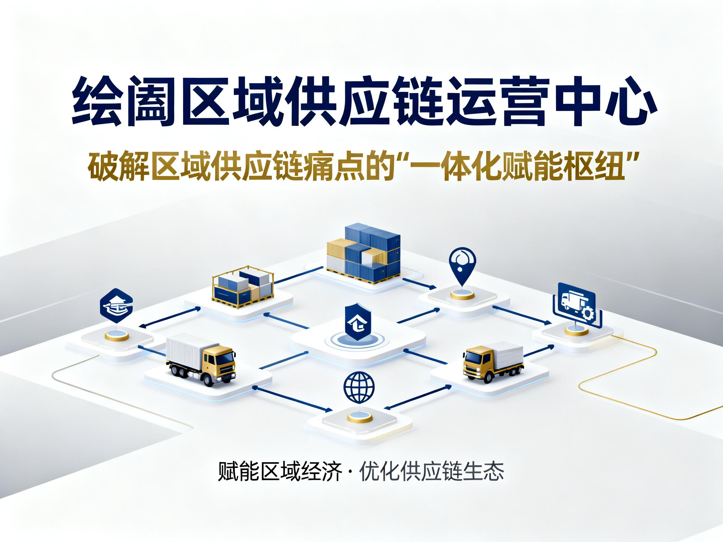 绘阖区域供应链运营中心：破解区域供应链痛点的 “一体化赋能枢纽”