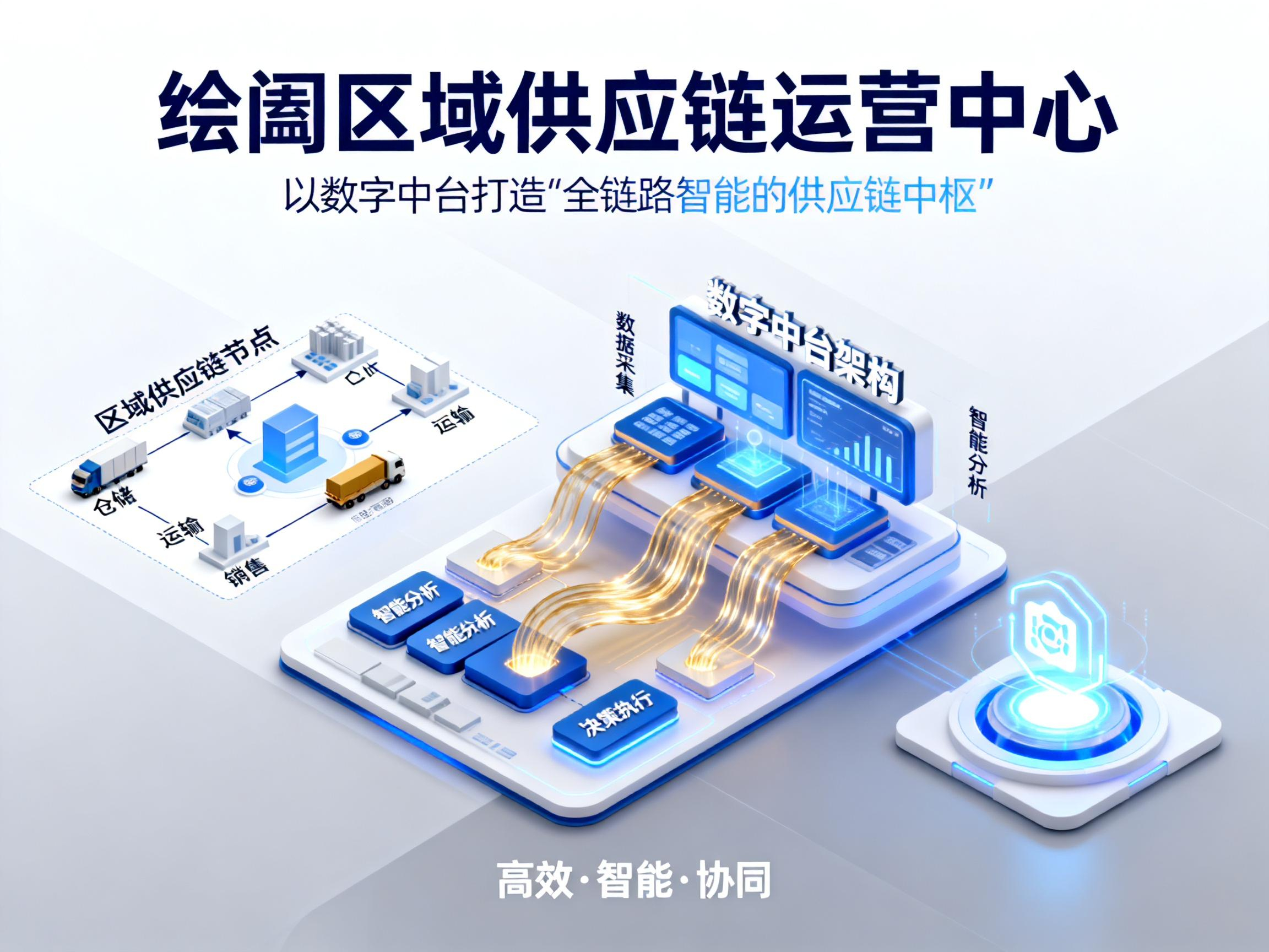 绘阖区域供应链运营中心：以数字中台打造 “全链路智能的供应链中枢”