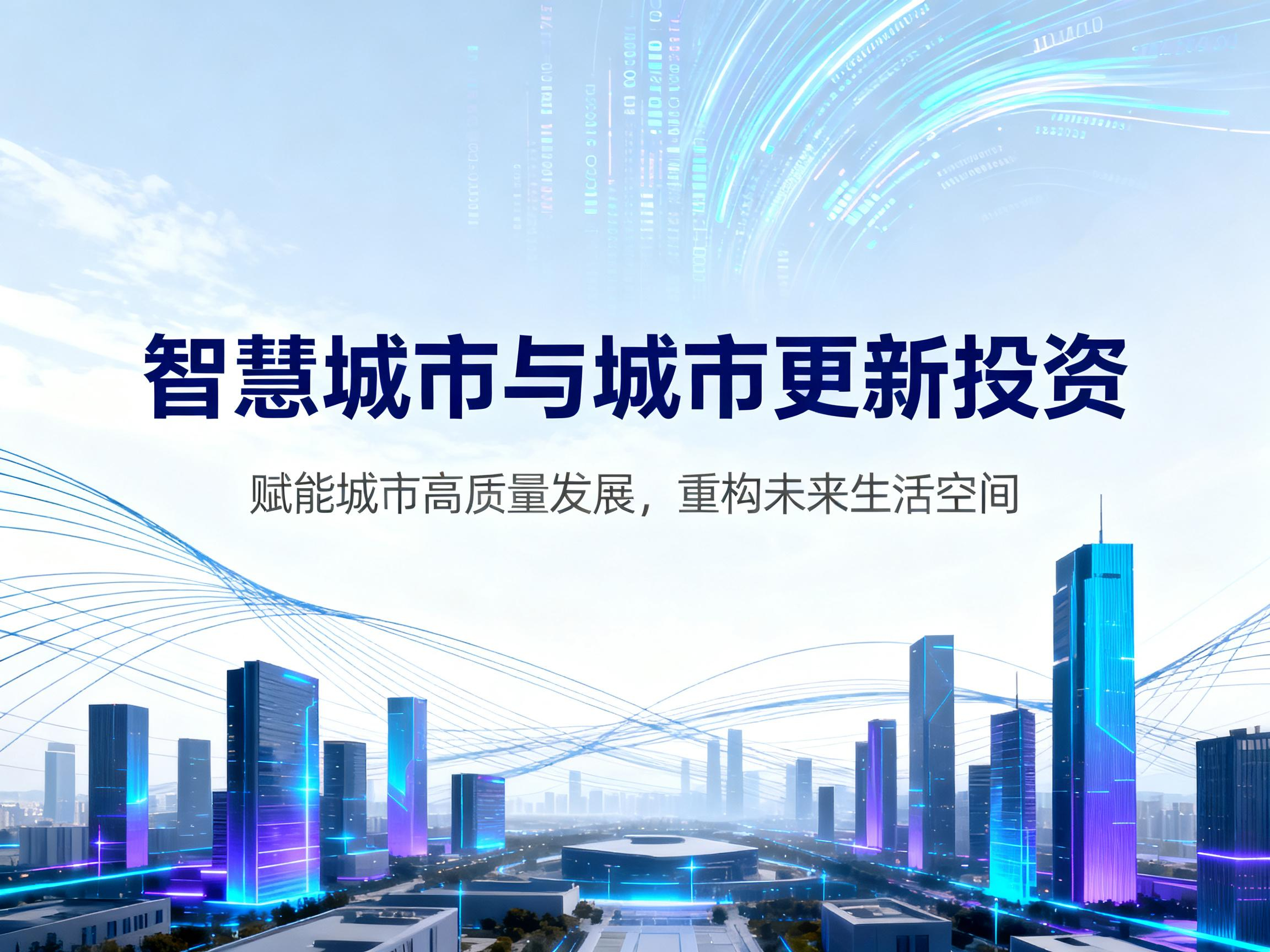智慧城市与更新投资